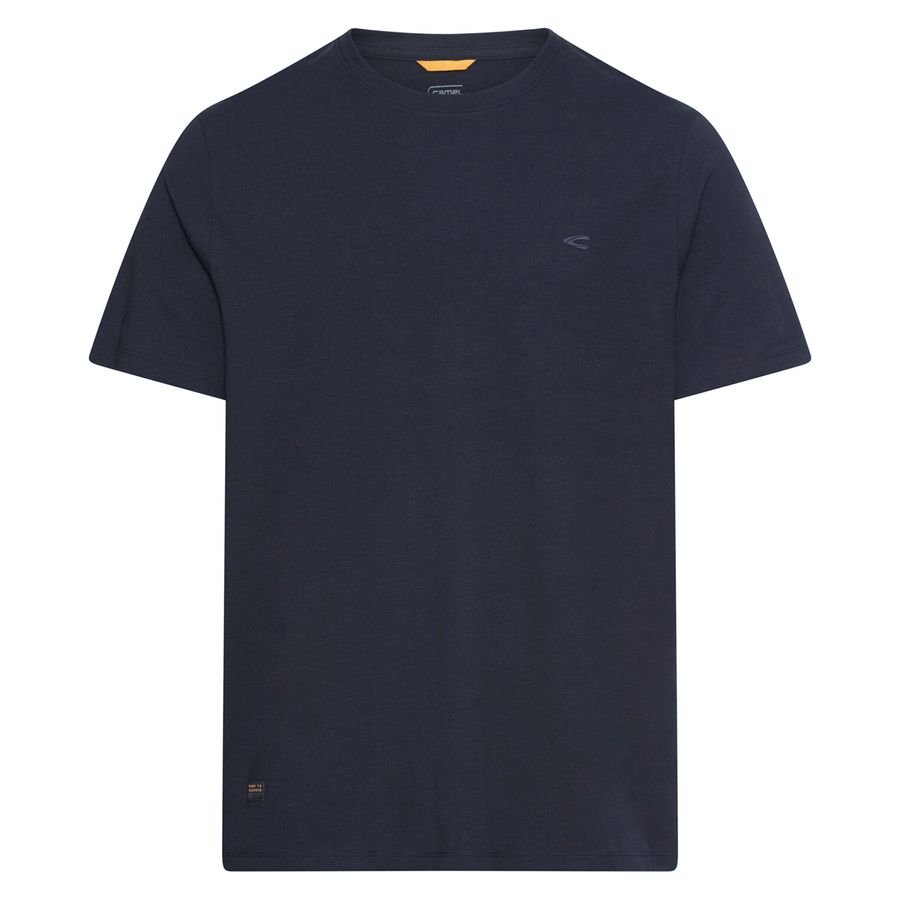 Camel Active Übergrößen Basic T-Shirt dunkelblau