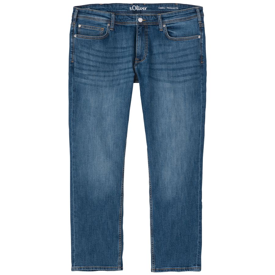 s.Oliver Übergrößen Stretch-Jeans Casby blau used 