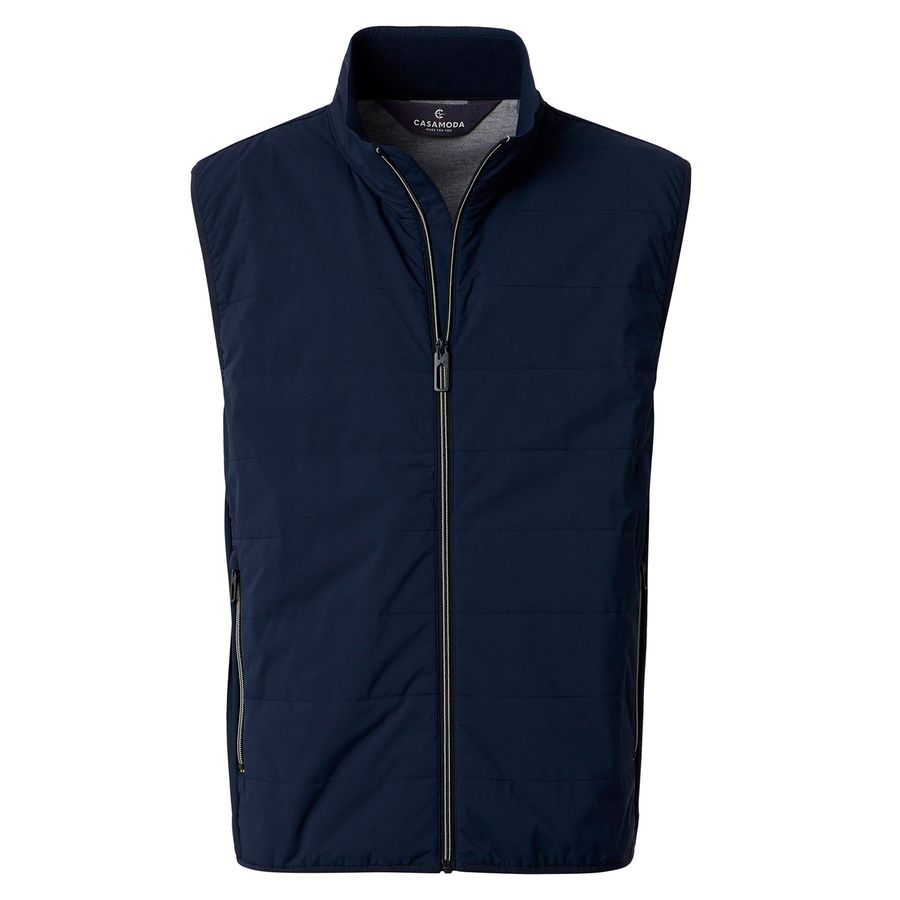 CasaModa Übergrößen Funktionsweste leicht navy