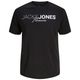 Jack&Jones Übergröße schwarz T-Shirt JPRBLANEO Print