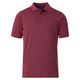 Redmond Übergrößen Wash & Wear Polo bordeaux melange