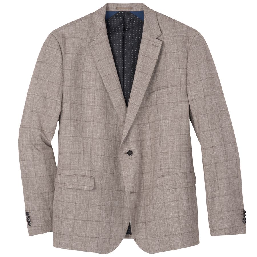 Weis Übergrößen Freenamik Sakko Rayn A braun melange