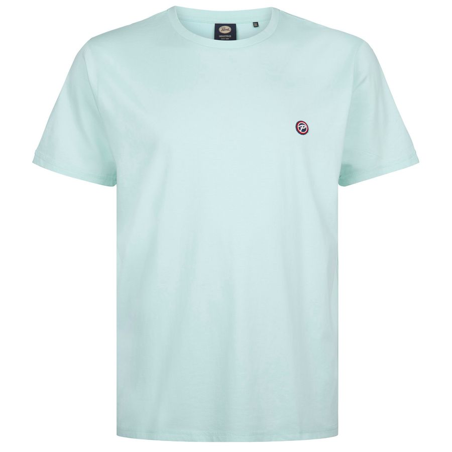 Petrol Industries Übergrößen Basic-T-Shirt mint