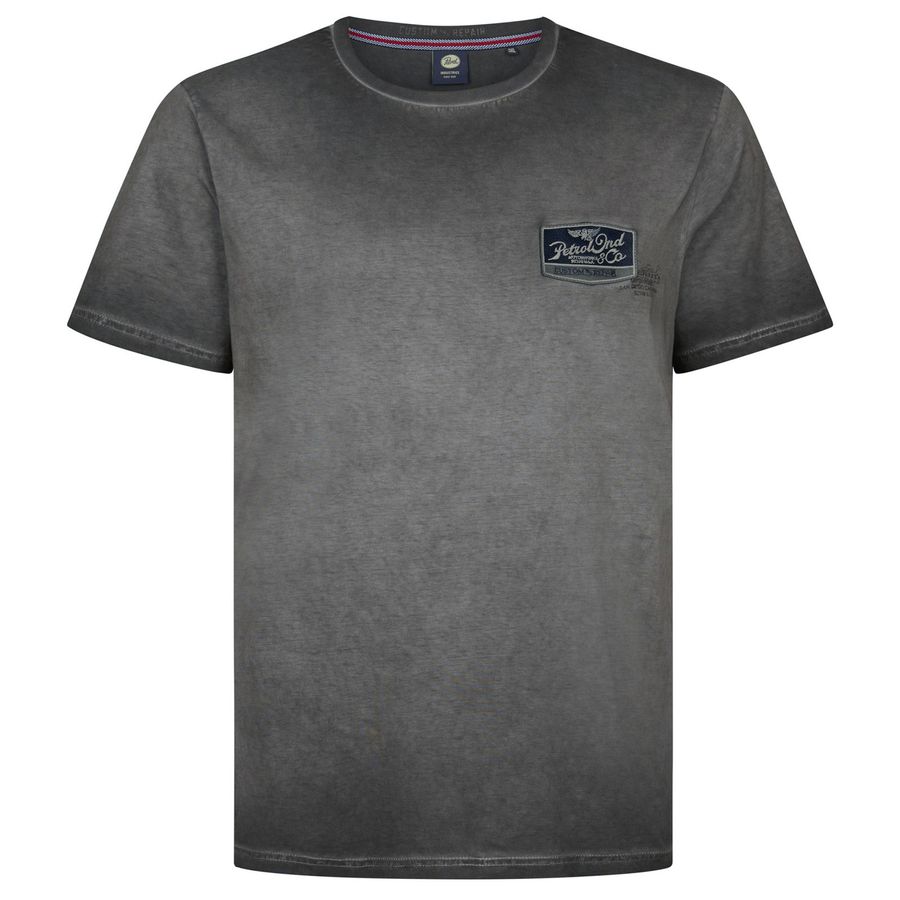 Petrol Industries Übergrößen T-Shirt dunkelgrau used
