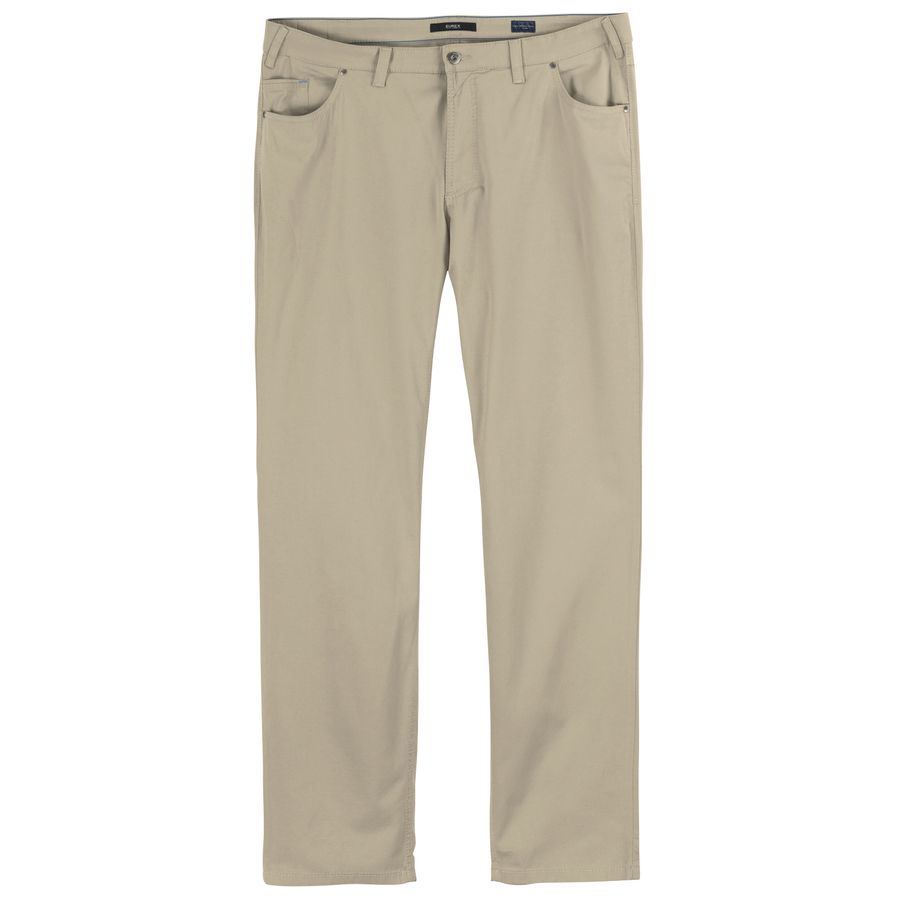 Eurex by Brax Übergröße Stretch-Stoffhose beige leicht