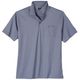 Ragman Übergrößen Softknit Poloshirt marine melange