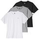 Petrol Industries XXL T-Shirt weiß/grau/schwarz