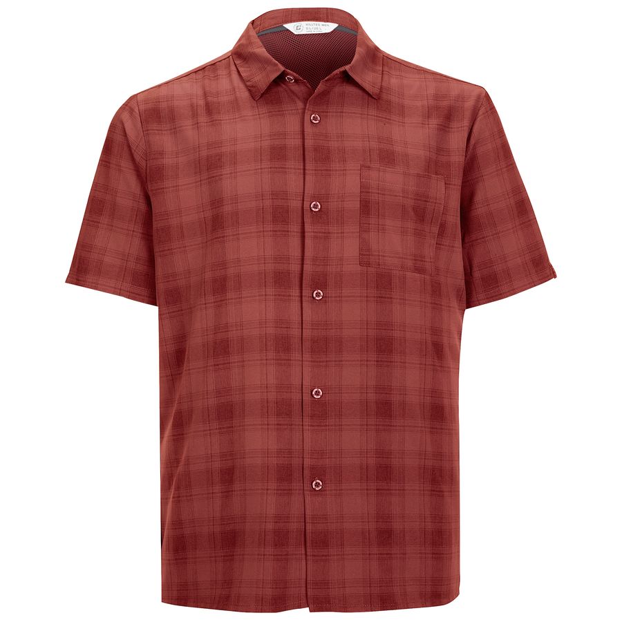 Killtec Übergröße Funktionshemd KOS ziegelrot Karo