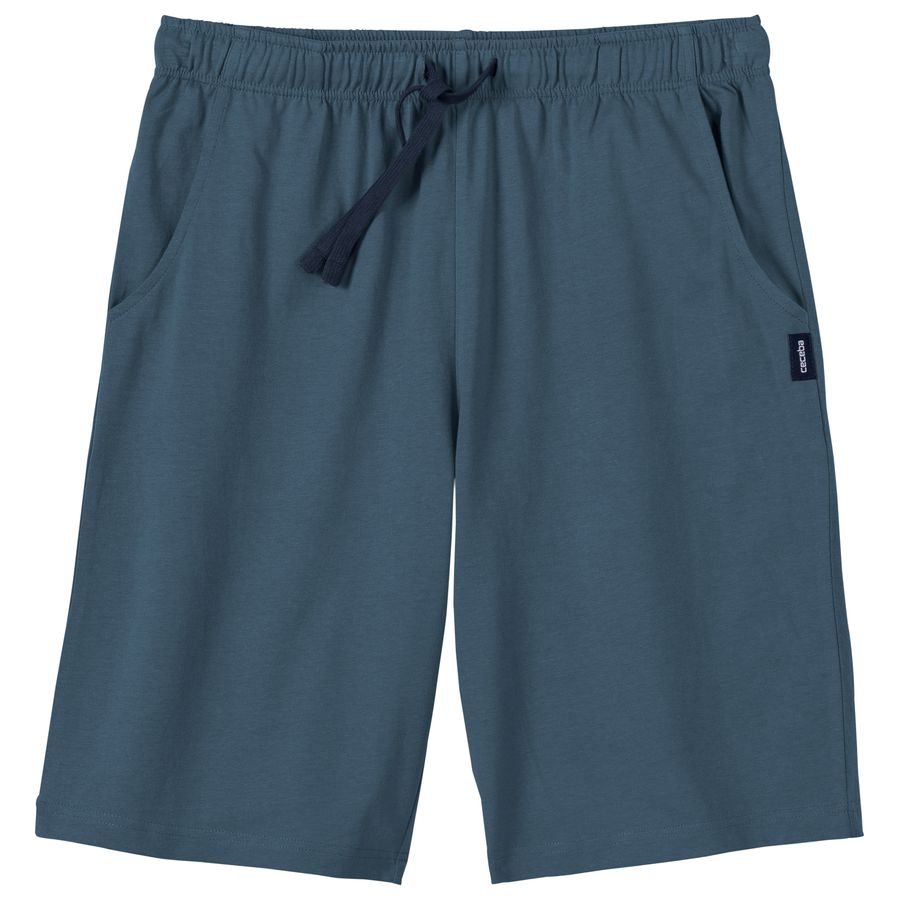 Ceceba Übergrößen Schlaf-Bermuda dunkelblau