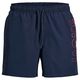 Jack&Jones Übergrößen Badeshorts JPSTMAUI navy Print Jack&Jones Übergrößen Badeshorts JPSTMAUI navy Print