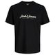 Jack&Jones Übergrößen T-Shirt schwarz JORMONTAUK TYPE Jack&Jones Übergrößen T-Shirt schwarz JORMONTAUK TYPE