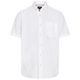 Camel Active Übergrößen Leinen-Kurzarmhemd weiß