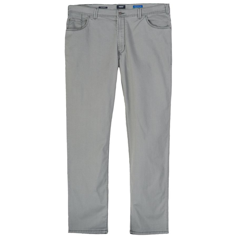 Pioneer Übergrößen Stretch-Hose Thomas graugrün