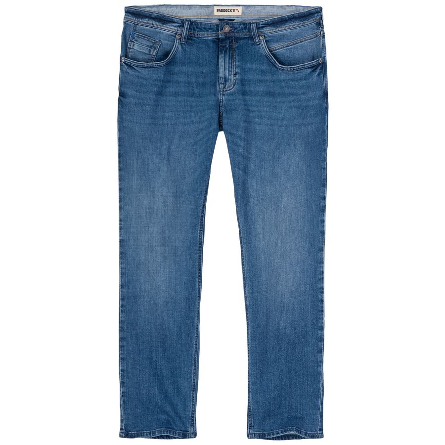 Paddock's Übergrößen Stretch-Jeans mid blue used Ben