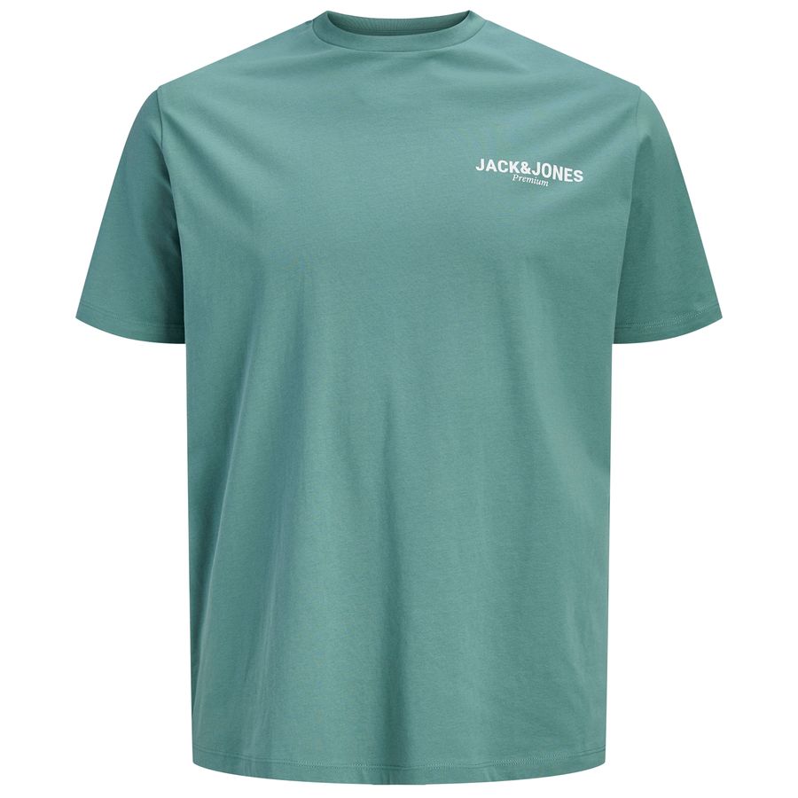 Jack&Jones Übergrößen T-Shirt petrolgrün JPRBLAOSCAR