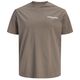 Jack&Jones Übergrößen T-Shirt braun JPRBLAOSCAR Jack&Jones Übergrößen T-Shirt braun JPRBLAOSCAR