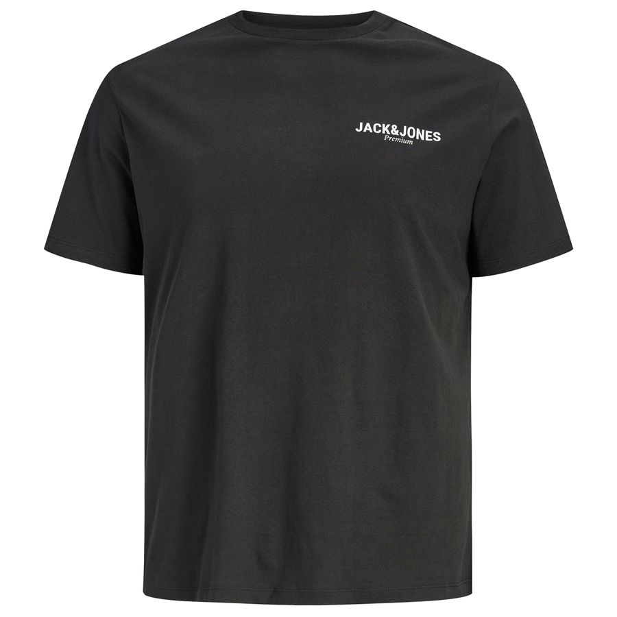Jack&Jones Übergrößen T-Shirt schwarz JPRBLAOSCAR