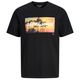 Jack&Jones Übergrößen T-Shirt schwarz JJINDIANA
