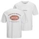 Jack&Jones Übergrößen T-Shirt weiß JORCASSIS AOP