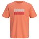 Jack&Jones Übergrößen T-Shirt orange JCOFUSION Jack&Jones Übergrößen T-Shirt orange JCOFUSION