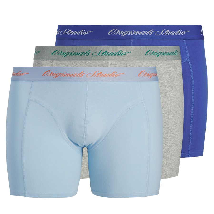 Jack&Jones 3er-Pack XXL Pants blau/grau JACNORREBRO