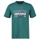 Lerros Übergrößen T-Shirt modisch petrol Explorer Lerros Übergrößen T-Shirt modisch petrol Explorer