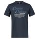 Lerros Übergrößen T-Shirt modisch navy Print Coastal