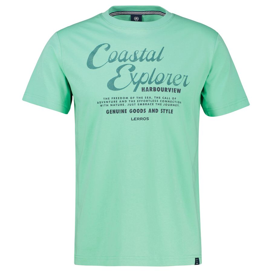Lerros Übergrößen T-Shirt modisch mintgrün Coastal