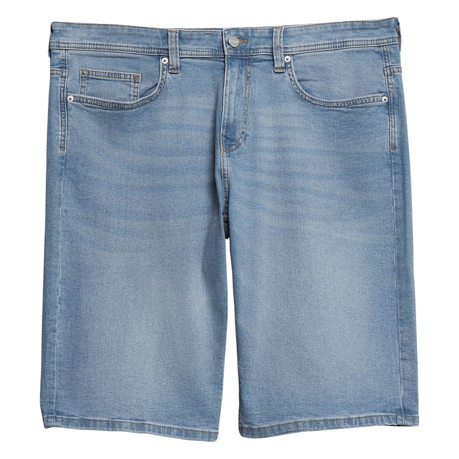 s.Oliver Übergröße Jeans-Shorts hellblau used Casby