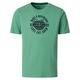 Redmond Übergrößen T-Shirt modisch grün Frontprint Redmond Übergrößen T-Shirt modisch grün Frontprint