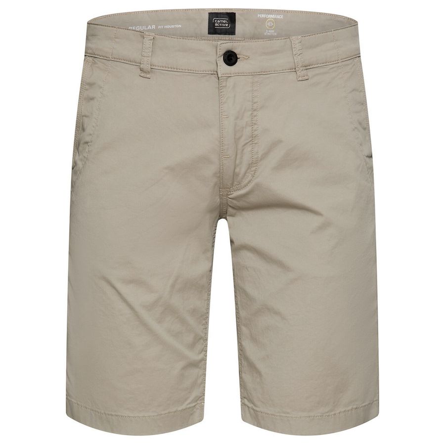 Camel Active Übergrößen Chino-Shorts beige leicht
