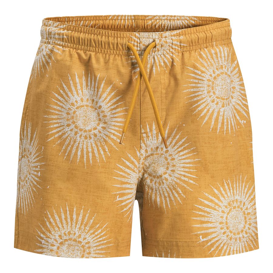 Jack&Jones XXL Badeshorts orangebraun-beige JPSTMAUI