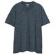 s.Oliver Stretch Basic-T-Shirt navy V-Neck Übergröße