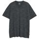 s.Oliver Stretch Basic-T-Shirt anthrazit V-Neck XXL