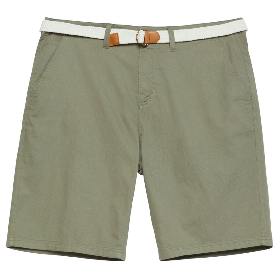 s.Oliver XXL Chino-Bermuda Detroit oliv Struktur