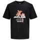 Jack&Jones Übergrößen T-Shirt JJGRADIENT schwarz