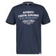 Lerros Übergrößen T-Shirt modisch navy Good Vibes