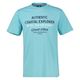 Lerros Übergröße T-Shirt Print türkis Good Vibes Lerros Übergröße T-Shirt Print türkis Good Vibes