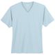 s.Oliver Übergrößen Basic-T-Shirt hellblau V-Neck s.Oliver Übergrößen Basic-T-Shirt hellblau V-Neck