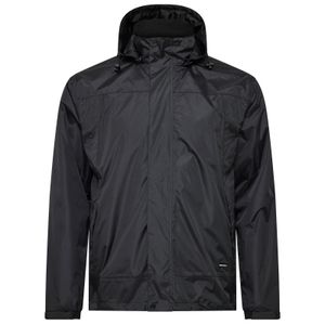 North Latitude Regenjacke schwarz Übergröße