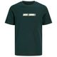 Jack&Jones Übergrößen T-Shirt dunkelgrün JJMUNK Jack&Jones Übergrößen T-Shirt dunkelgrün JJMUNK