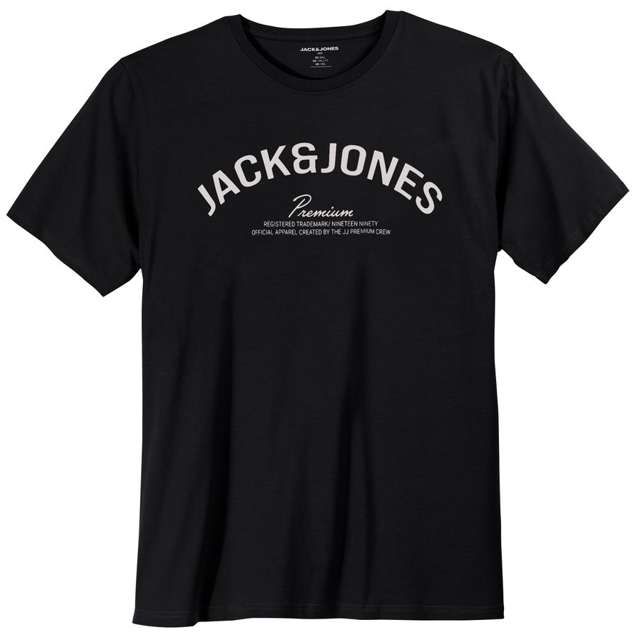 Jack&Jones Übergrößen T-Shirt schwarz JPRBLATOMMY