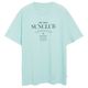 s.Oliver Übergrößen T-Shirt mint Frontprint Sunclub