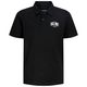 Jack&Jones Übergrößen Poloshirt schwarz Print JJAERO