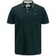 Jack&Jones Übergrößen Poloshirt dunkelgrün JJEPAULOS