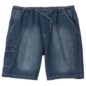 Abraxas Jeans-Cargo-Bermuda XXL stone washed blue