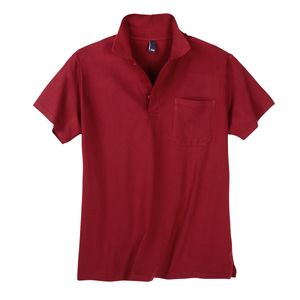 Dave`s Basic Poloshirt rot große Größen