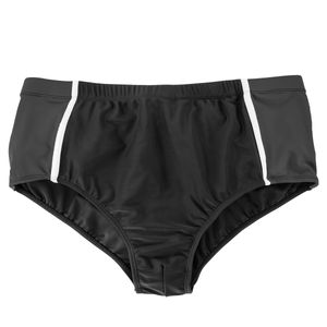 Übergröße Badehose schwarz-grau Abraxas