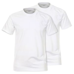 CasaModa Doppelpack T-Shirts weiß XXL