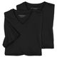 Redfield 2er-Pack XXL T-Shirts schwarz V-Ausschnitt